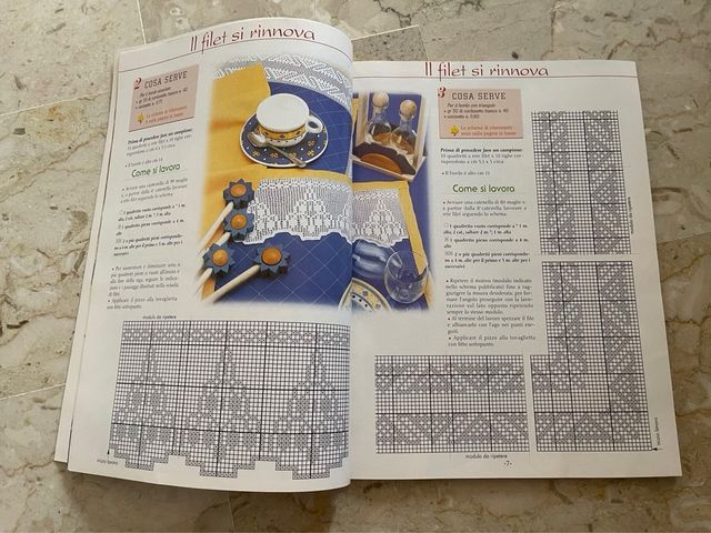 Rivista Speciale Filet vintage