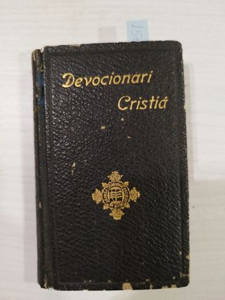 Libros religiosos en catalán.