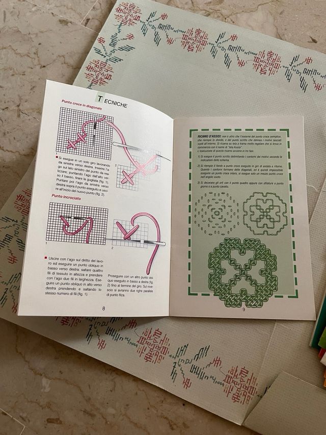 Album del Punto Croce 1000 piccole e grandi idee