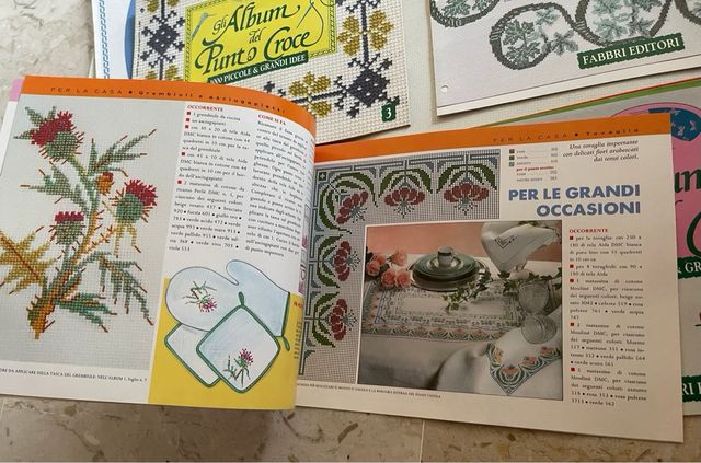 Album del Punto Croce 1000 piccole e grandi idee