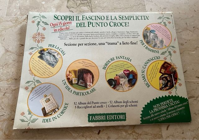 Album del Punto Croce 1000 piccole e grandi idee