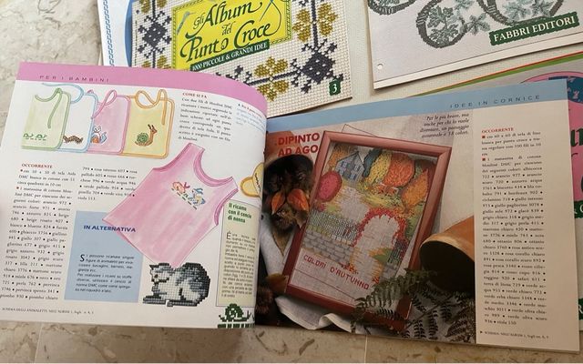 Album del Punto Croce 1000 piccole e grandi idee