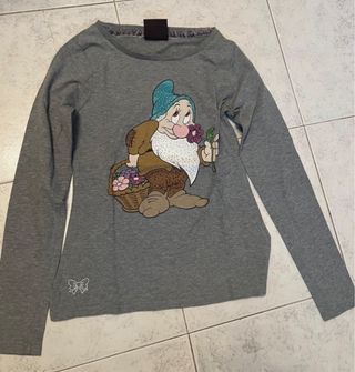 Maglia vintage maniche lunghe Fix Desing X Disney