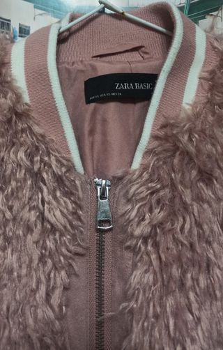 Cazadora bomber de pelo
