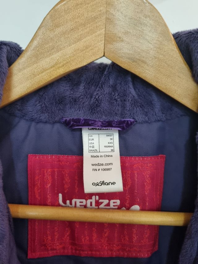 Chaqueta wedze mujer nieve