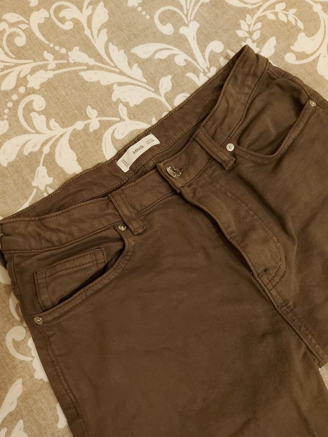 Pantalón niña verde Caqui