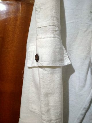 Pantalones anchos de lino de mujer 