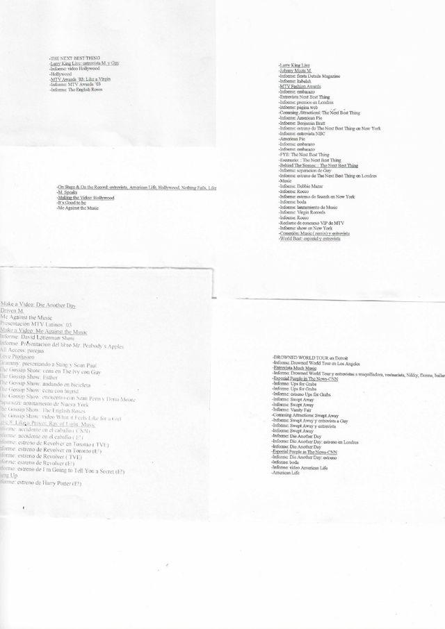 Coleccion VHS Madonna