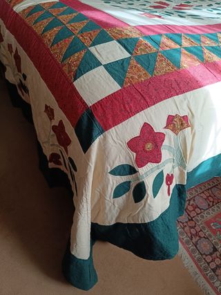 Colcha de algodón