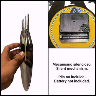 Reloj de Disco de Vinilo de Bob Marley