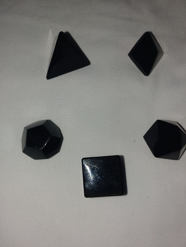 sólidos platónicos minerales