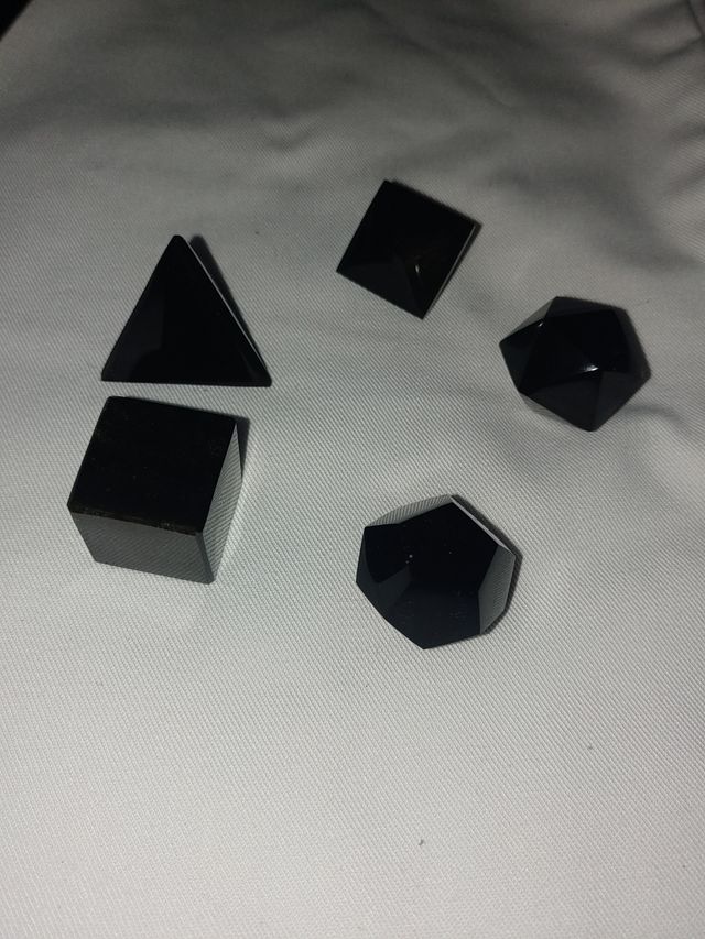 sólidos platónicos minerales