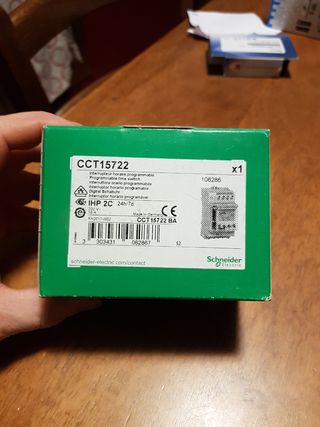 Interruttori orari Schneider CCT15722