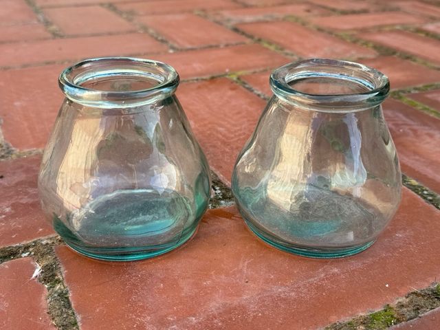 Botes de cristal reciclado