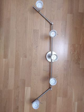 Lampara techo Ikea TIDIG 5 focos