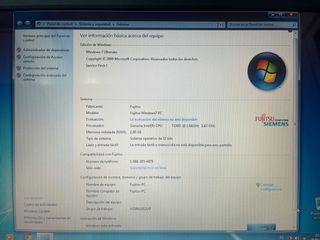 Portatil fujitsu Siemens amilo pi 1536