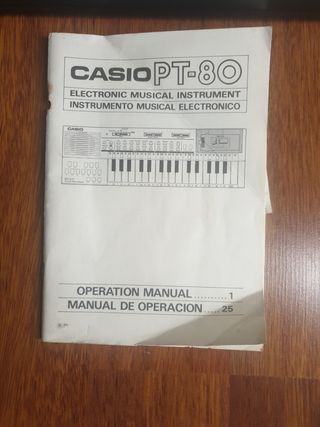Organo electronico Casio