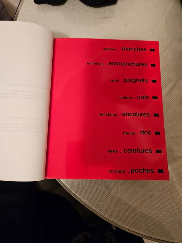 Libro de diseño de moda