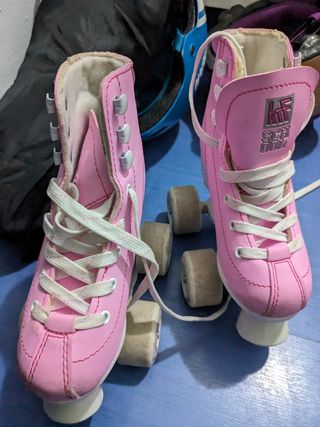Patines rosas 