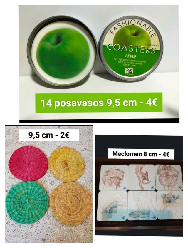POSAVASOS ( varias fotos )