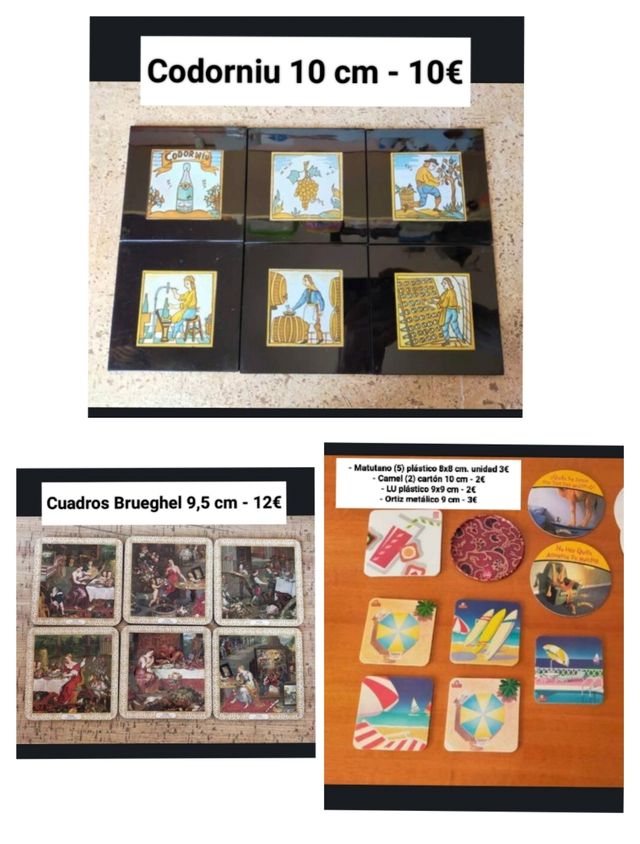 POSAVASOS ( varias fotos )