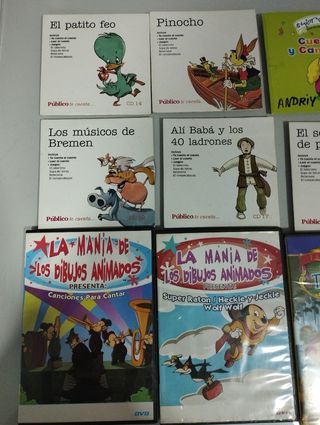 Lote DVD infantiles