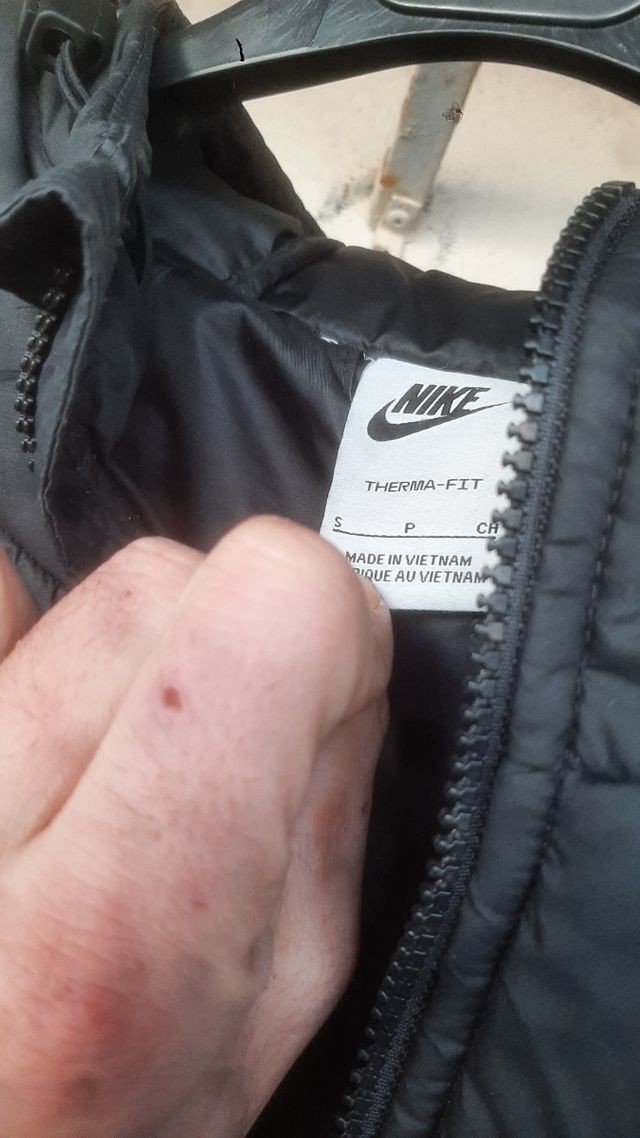 Piumino con cappuccio Nike