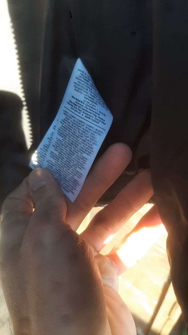 Piumino con cappuccio Nike