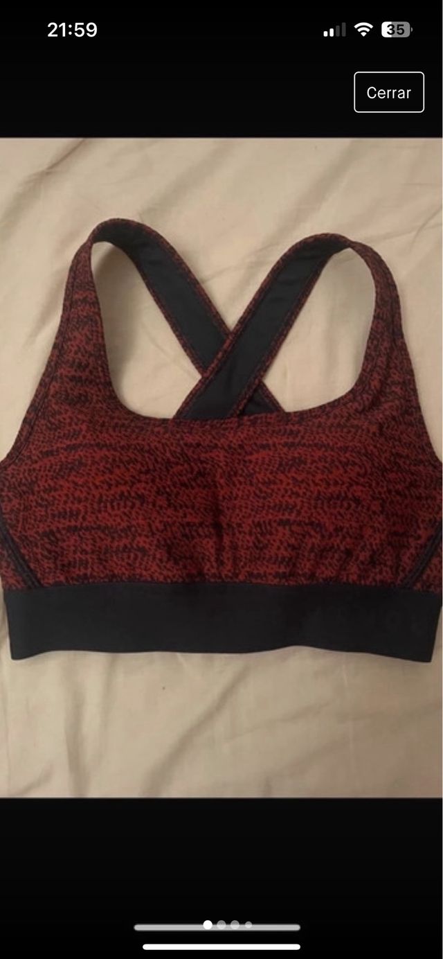 Sujetador deportivo Under Amour