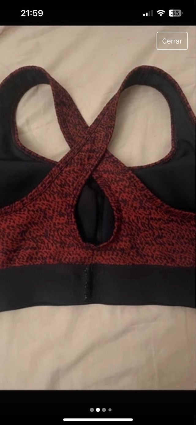 Sujetador deportivo Under Amour