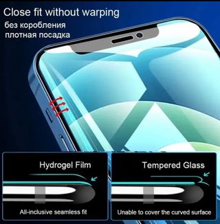 Lámina hidrogel full cover para iPhone 5, 5S, SE