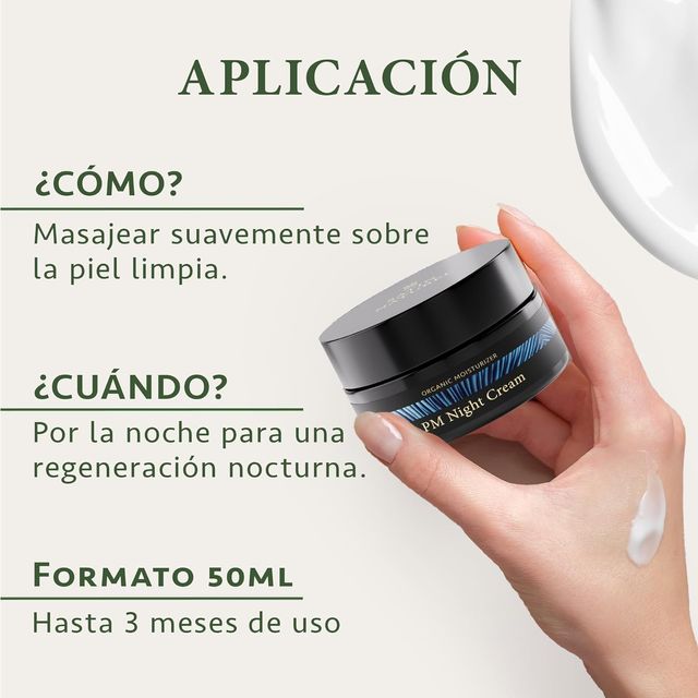 Crema hidratante facial noche mujer.NUEVO sin usar