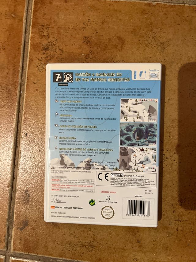 Line Rider - WII ESP