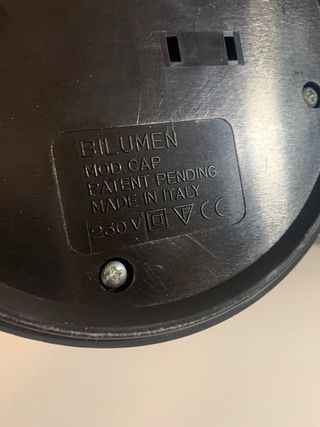 Lampada Cap design Giugiaro per Bilumen