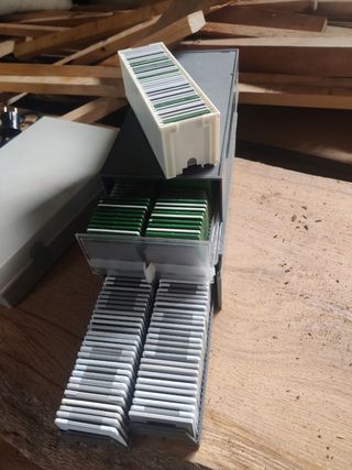 Proyector y diapositivas