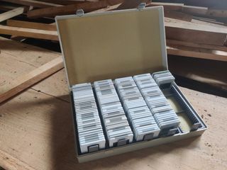 Proyector y diapositivas