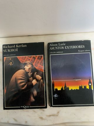Lote 7 libros (Editorial Tusquets)