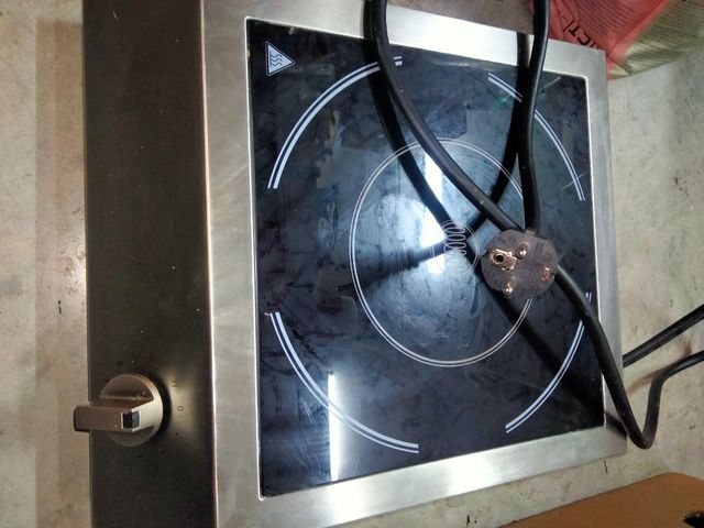 Placa de inducción de hostelería