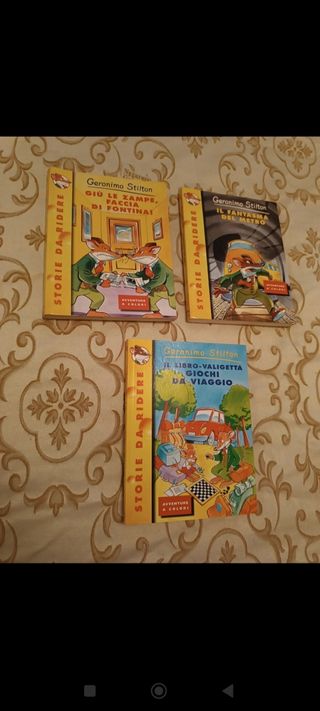 Sei libri Girolamo Stilton