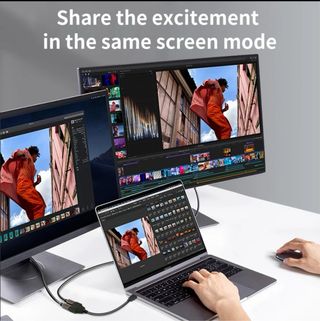 Cable para duplicar 2 pantallas HDMI