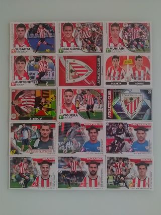 ATHLETIC CLUB DE BILBAO - 105 CROMOS Y FICHAS