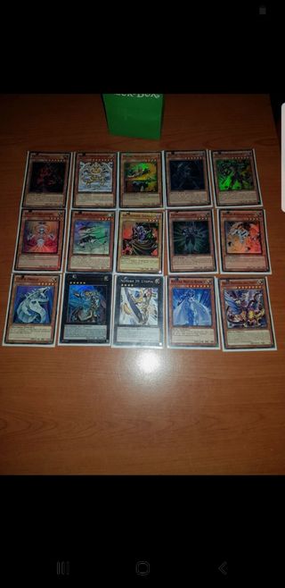 Carte Yu gi oh varie