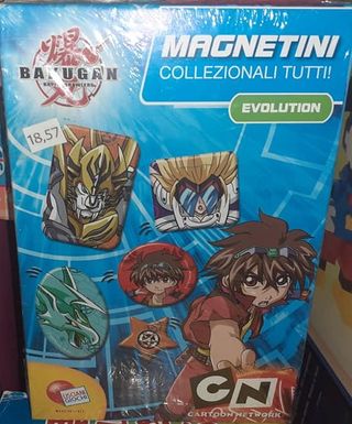 1 Box set card magneti Bakugan,vintage manga anime