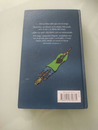 Libro Harry Potter y la piedra filosofal