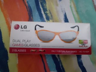 4 Gafas 3D LG cinema + 2 Gafas 3D Dual Game