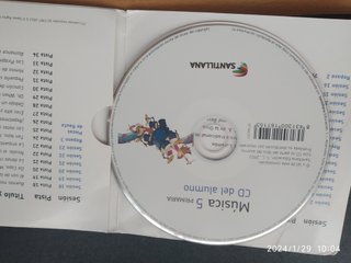 Cd Música 5 primaria Santillana