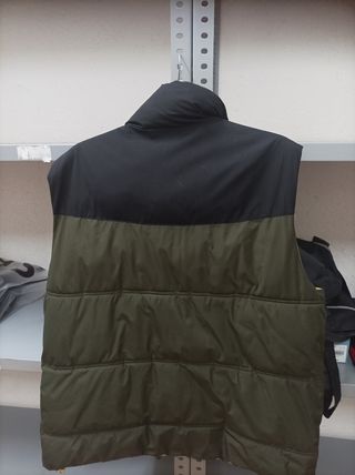 Chaleco Plumas REVERSIBLE