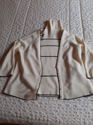 Conjunto  chaqueta  lana Jota mas Ge