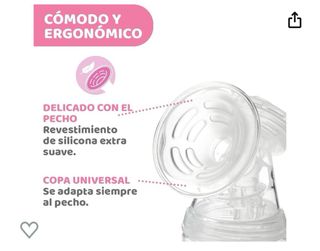 Sacaleches electrico Chicco