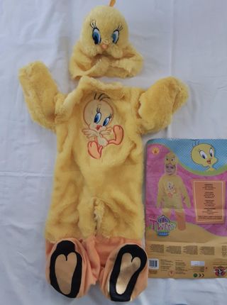 Disfraz unisex Piolín Looney Tunes 12-18 meses